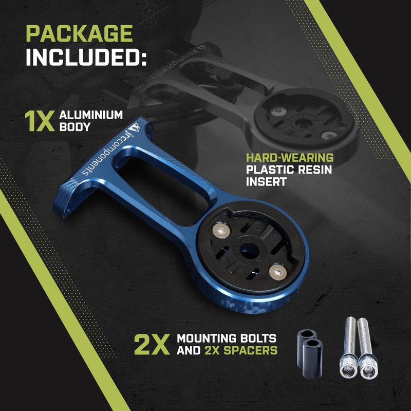 JRC Components Stem Out Front Mount | Compatible with Garmin