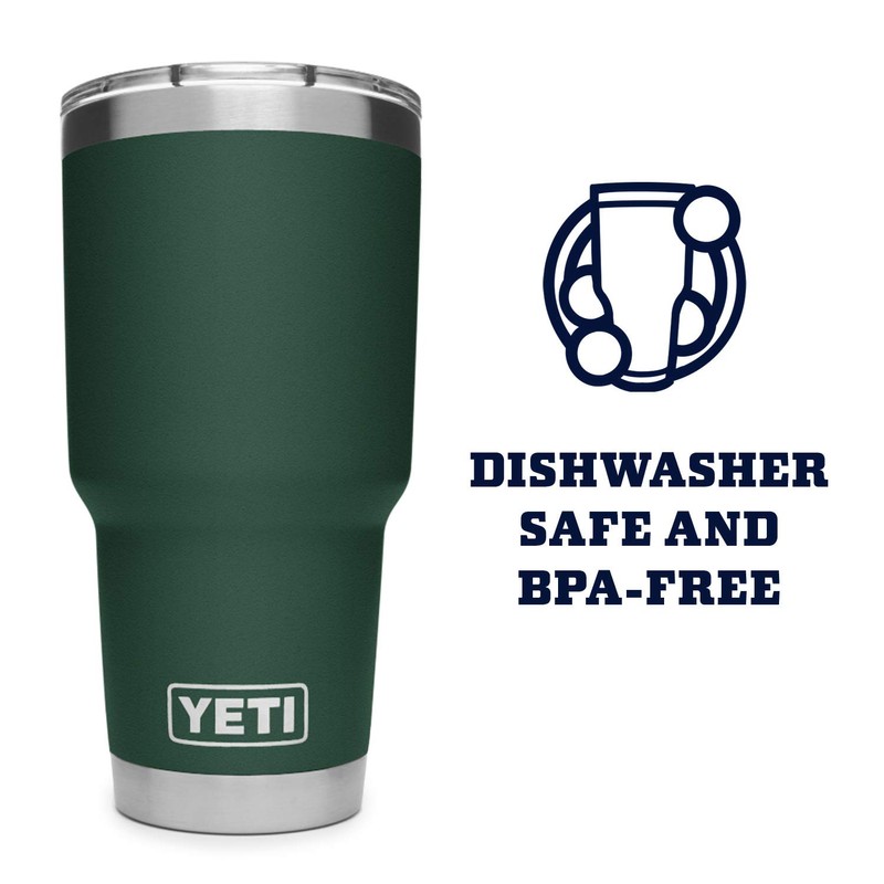 YETI Rambler 30 oz Tumbler, Stainless Steel, Vacuum Insulated with
