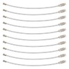 prendre PR-WKR Wire Key Ring Keychain Stainless Steel Lock Wire