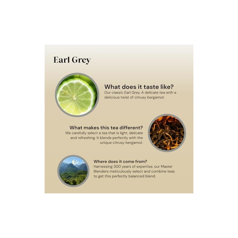 Twinings Earl Grey Full & Fragrant Earl Grey Tea Bags,