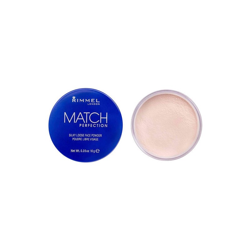 Rimmel Match Perfection Silky Loose Face Powder Shade 001 Transparent
