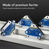 4PCS Magnetic Welding Positioner Ferrite 28lb 90 Degree Multi Angle