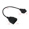 Acouto Cable Conector de diagnóstico, OBD1 de 12 Pines a