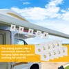 DYMHQ Awning Piping Eyelet, Motorhome Awning Eyelet, Motorhome Caravan Railing