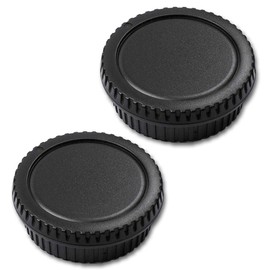 EF/EF-S Lens Cap and Lens Cap for Canon Rebel SL3 SL2 T8i T7 T7i EOS 850D 250D 200D More Canon EF/EF-S Mount DSLR (2 Sets), Fire Rock Lens Accessories for SL3 T8i