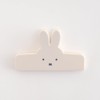 Green Flash Miffy Face Clip, Beige BM-378