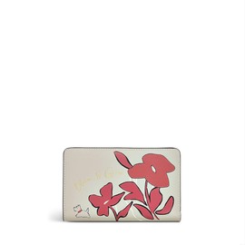 RADLEY London – Bloom & Grow -Leather Medium Bifold Wallet - Multi-Card Holder - Slim Wallet for Women (Pumice)