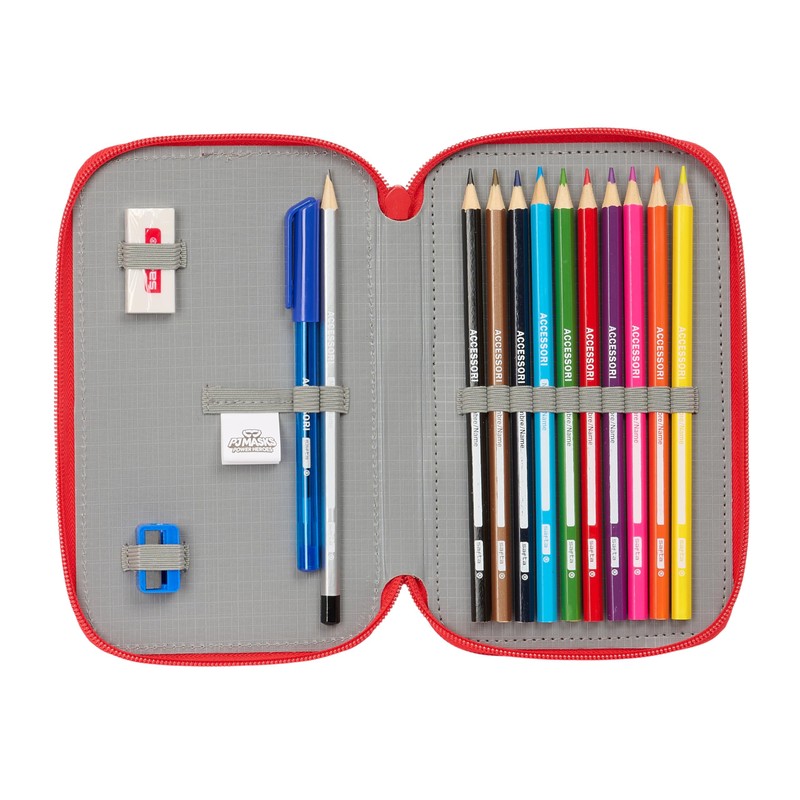 Safta PJMASKS Ready School Pencil Case for Kids, Pencil Case