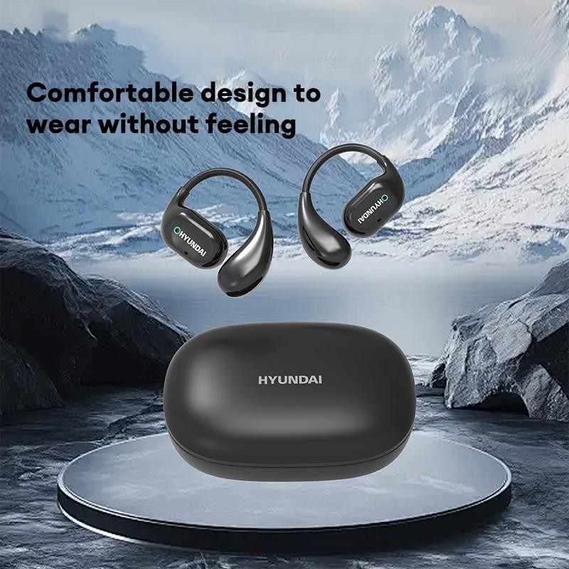 HYUNDAI C01 Wireless Earbuds Bluetooth 5.4 Headphone Comfort Design Noninductive