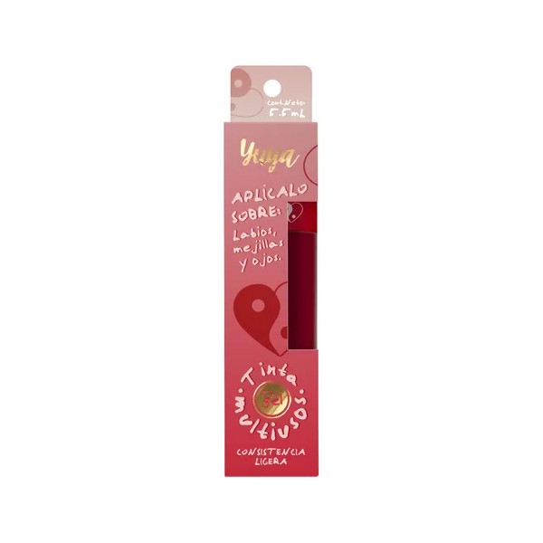 Tinta Multiusos Yuya Labios Mejillas Y Ojos Yin Yang 5.5ml