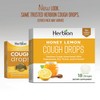 Herbion, Cough Drops Honey Lemon, 18 Count