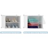 HOMICKER Shoe Storage,24 Pairs Rack Organizer for Closet Cabinet with
