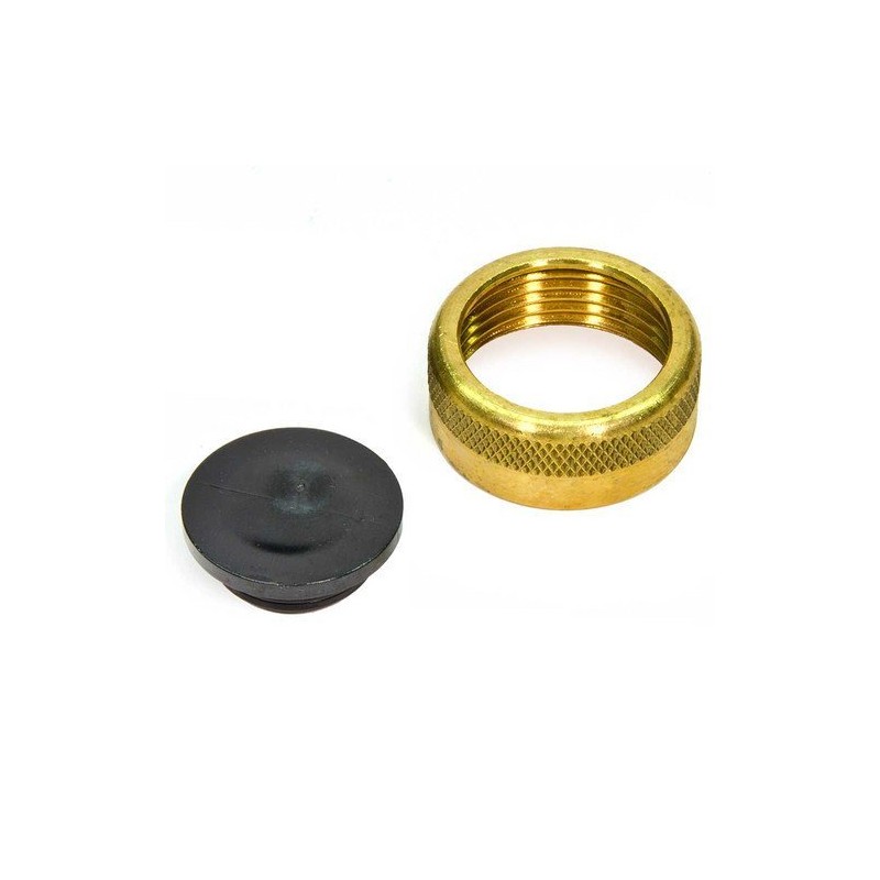Viega ManaBloc V5036.10 Brass PEX Supply Cap, 1"