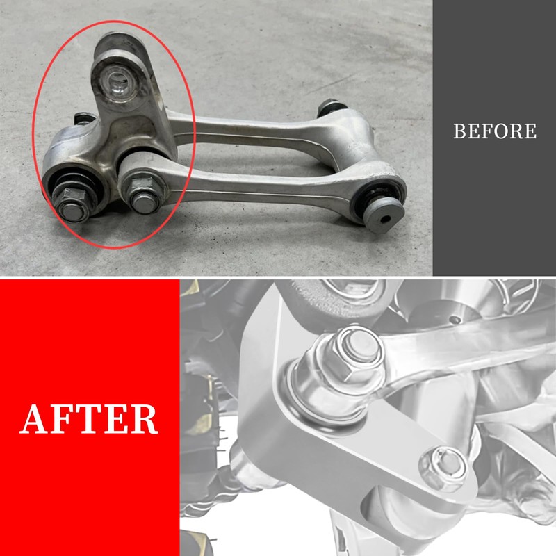 YZ125/YZ250/WR250/WR450 Lowering Link Kit 1.5" 40mm Rear Drop Link Compatible