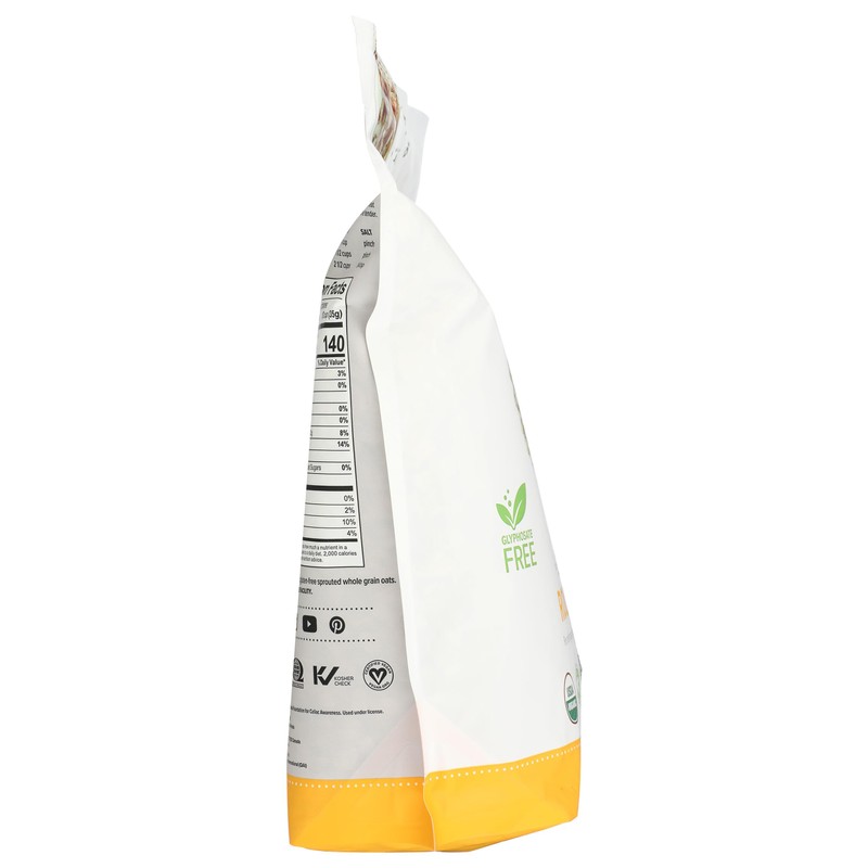 ONE DEGREE ORGANIC FOODS Organic Sprouted Rolled Oats, 45 OZ