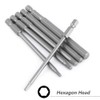 Mesee 6Pcs Magnetic Inner Hexagon Head Screwdriver Bits Set, H2.5-H8