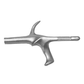 LEONARK Fencing Foil/Epee VIS. Pistol Grip Non-insulate Visconti Alternative Sword Handle Bare Replacement Grip (S, Right-Hand)