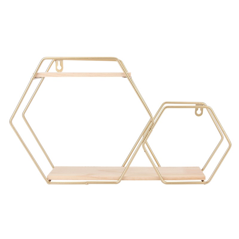 Wall Mounted No Punch Shelves Display Storage Rack Home Office