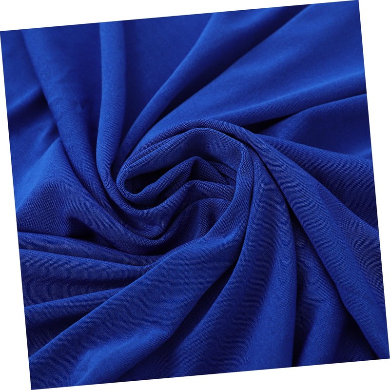 Hohopeti Polyester Stretch Tablecloth Vintage Style Square Shape Outdoor/Indoor Easy