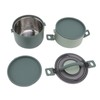 Stackable Lunch Box 1600ml Dual Layers Stainless Steel BPA Free