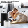 240 Filter Replacement Compatible with PuroAir 240 Air Cleaner Puri-fier,