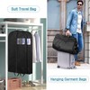 ZAODECR 3 Pack 40" Garment Bags for Closet Storage and