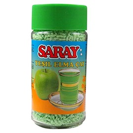 6 x 200 g Saray Instant Tea with Green Apple Flavour Tea - Yesil Elma Cay