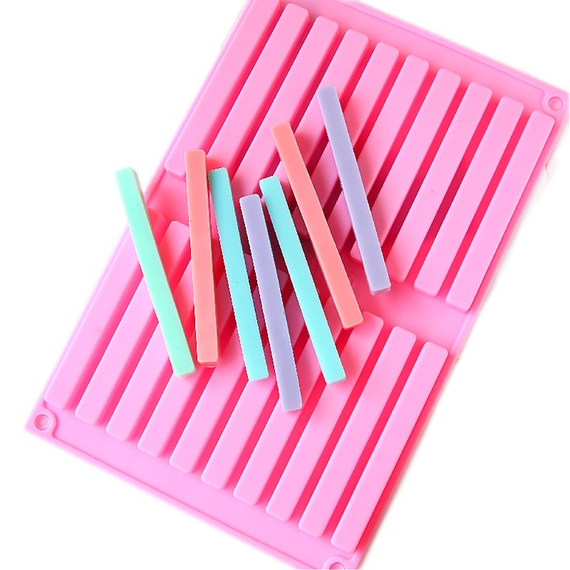 X-Haibei 20 Bars 10cm Length Strips Biscuit Chocolate Sticks Cookies