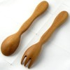 Nagao Children's Spoon and Fork Set, 5.5 inches (14 cm),
