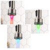 LED Light Kitchen Faucet with Pull Down Sprayer Sus304 Stainless
