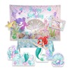 Allenjoy Under the Sea Mermaid Theme Birthday Party Supplies Decorations