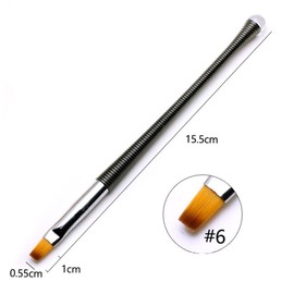 Healvian 3pcs Nail Art Brush Fine Pens for Manicure Includes Brushes for Nail Art Designs and Lightweight and Easy to Carry