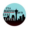 2X Sticker Set - Beautiful Day to Save Lives -