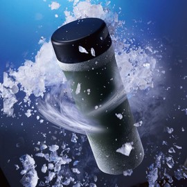 Doshisha ON°C ZONE Sub-zero Water Bottle, 18.8 fl oz (555 ml), Olive Green