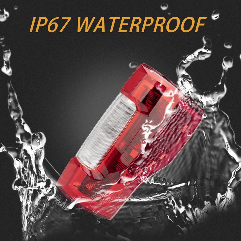 Right Passenger Side Rear Tail Light Assembly Compatible With 2017-2019