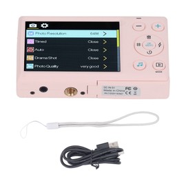4K Digital Camera for Teens Kids 64MP 18X Zoom Autofocus 2.8 Inch IPS Screen 10 Filters Compact Digital Camera for Photography Travel Vlogging