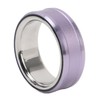 Smart Ring Purple Pedometer Deep Waterproof Lightweight Smart Health Ring