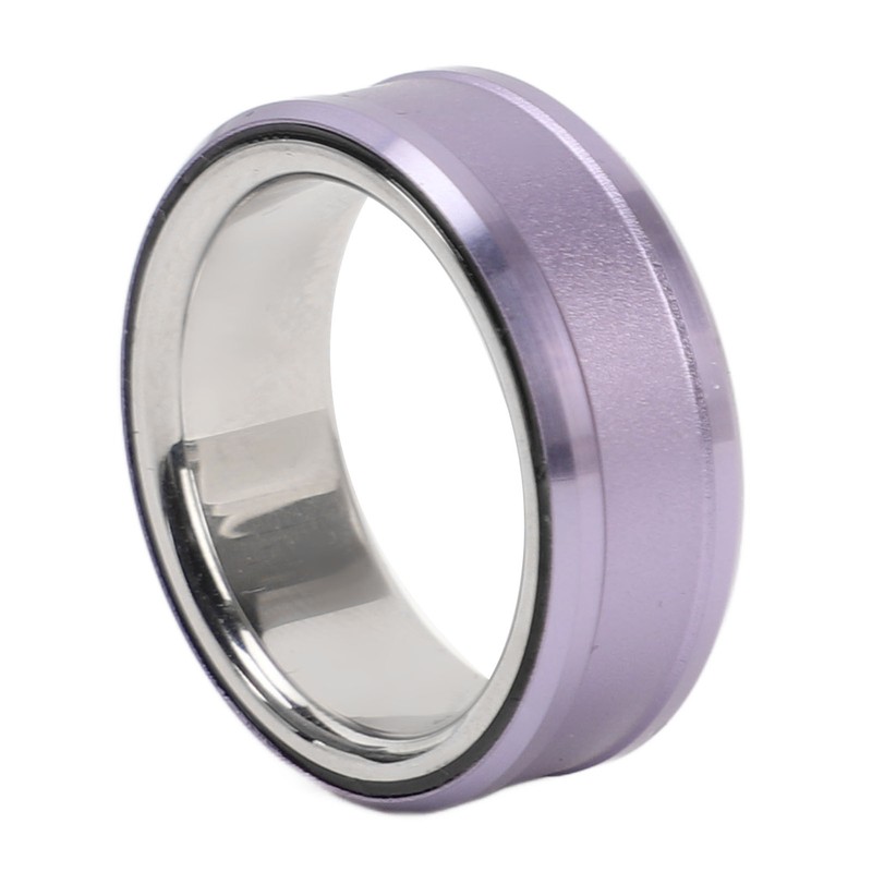 Smart Ring Purple Pedometer Deep Waterproof Lightweight Smart Health Ring