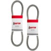 2PK Heavy Duty Belt Replacement for Troy Bilt Tomahawk II