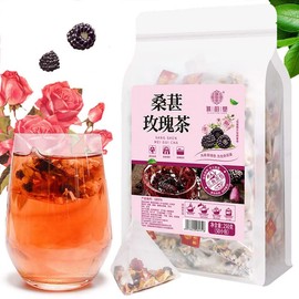 Mulberry rose tea 250g - rose mulberry tuckahoe lily flower tea -bag tea 桑葚玫瑰茶250g