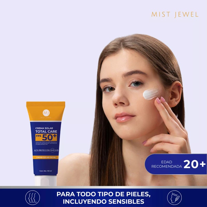 Mist Jewel Protector Solar Facial Total Care Fps 50+ Con