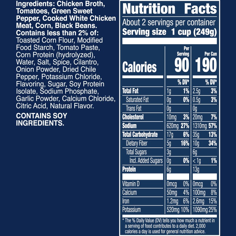 Progresso Traditional, Chicken Tortilla Canned Soup, Gluten Free, 18.5 oz.