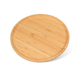 Skovtree Bamboo Tray, Round, Small, Non-Slip, Easy to Dry Thick, Dishwasher Safe, Inside and Out Treated with Vegetable Oil, 10.0 x 10.0 x 0.8 inches (25.5 x 25.5 x 2 cm)
