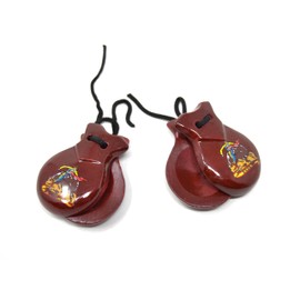 Brown Pair Spanish Small Chestnuts 6cm (2-6) Natural Pine Size for Small