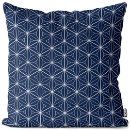 VOID Shoji Kumiko Pattern Cushion Cover Sofa Cushion Decorative Outdoor Cushion Size: 80 x 80 cm