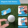 2 pcs Golf Divot Repair Tool Metal Foldable Golf Divot