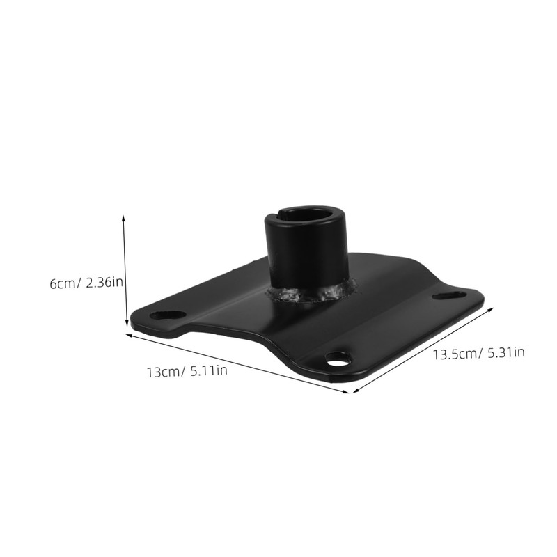 BIUDECO Beauty Chair Chassis Iron Base Replacement Salon Chair Connector
