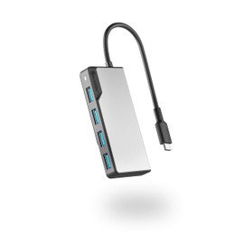 ALOGIC USB-C Fusion Swift 4 IN1 HUB 4XUSB-A USB 3.0 Space Gris