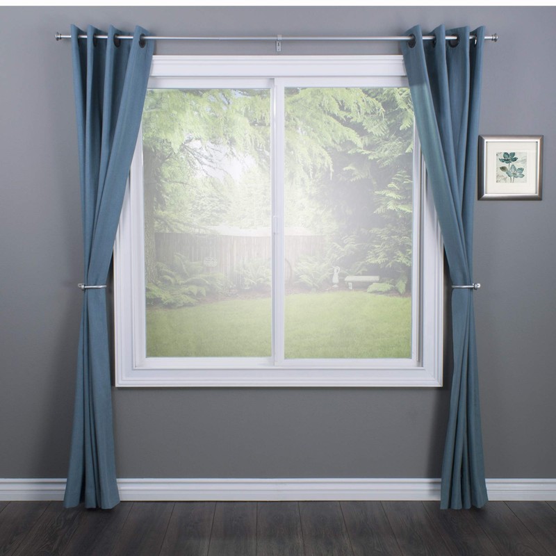 Decopolitan Cap Curtain Holdback, Nickel
