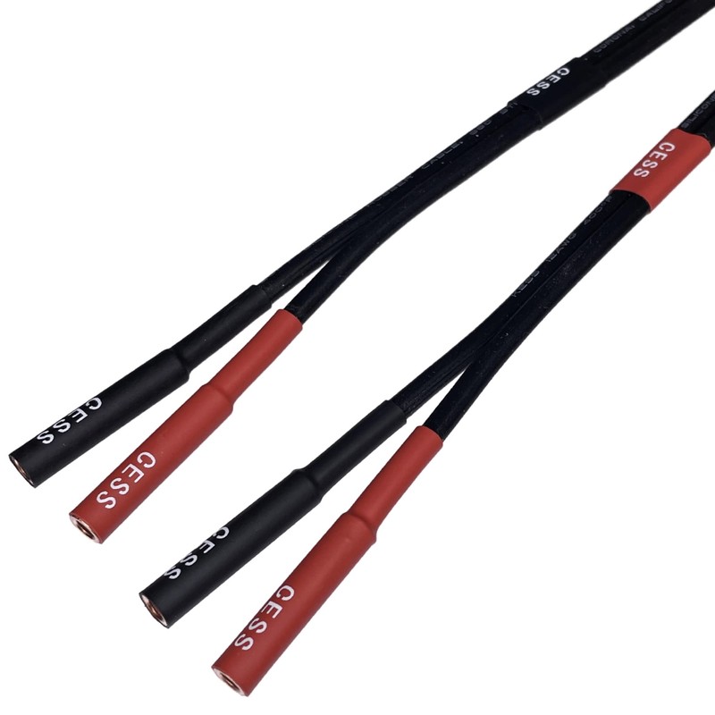 CNCESS CESS-029-3f Banana Extension Cable, 4mm Banana Female to Male,